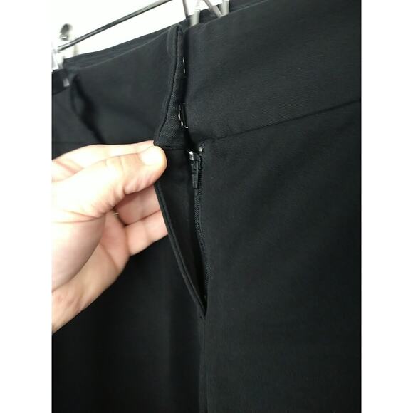 Talbots Woman 6 Trousers Black Signature Slim Straight Pocket Pants - Picture 7 of 12